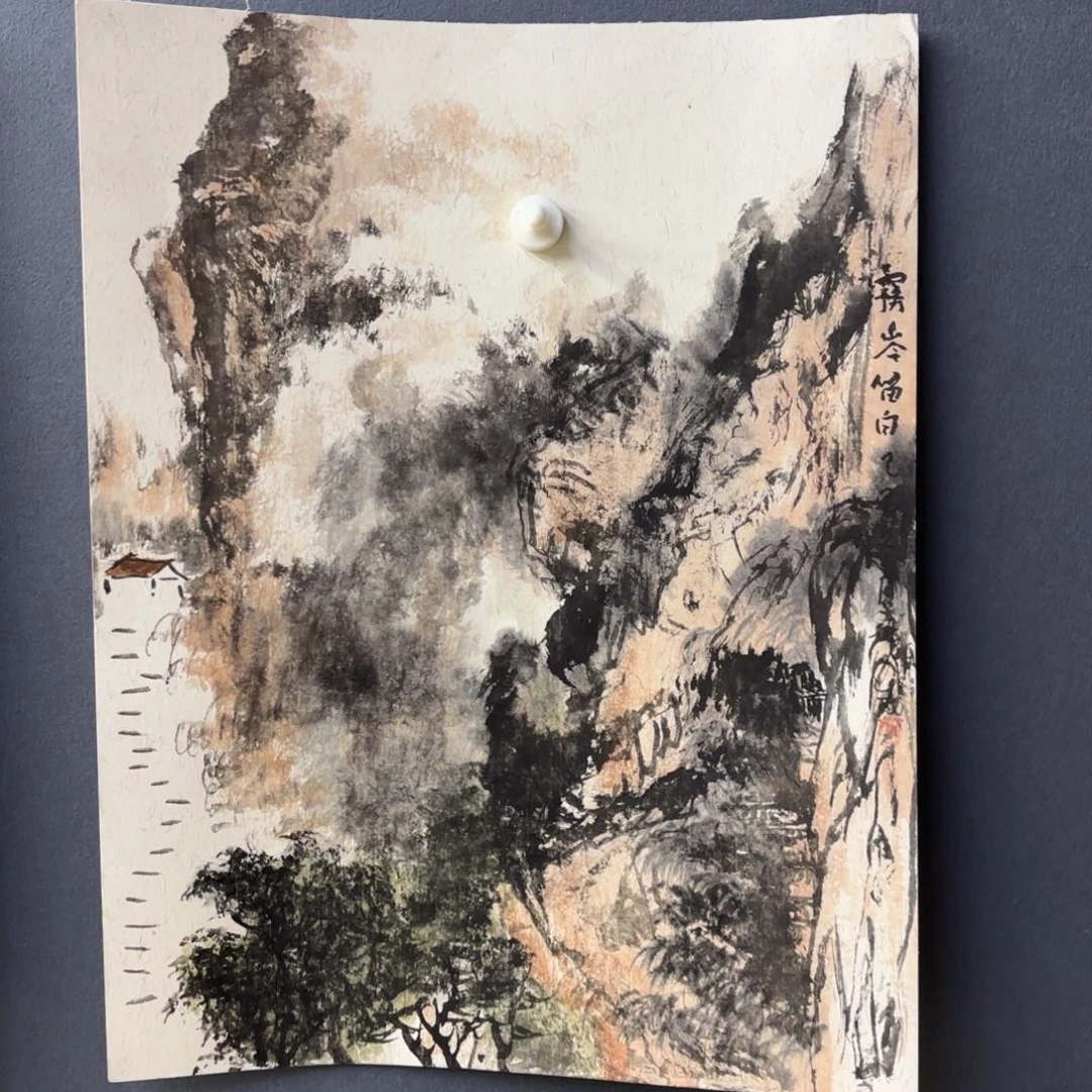上***天国画国画的创作者