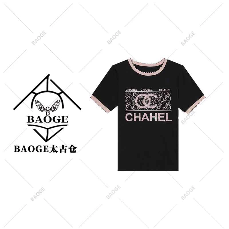 【BAOGE太古仓】A79219新款洋气百搭休闲短袖