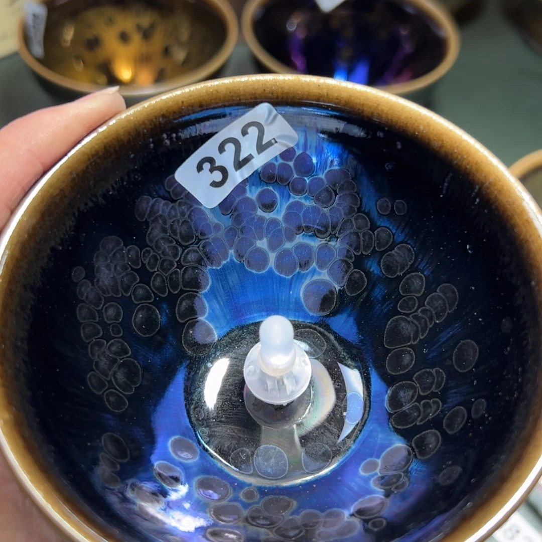 茶盏枫**秋全手工原矿原釉建盏