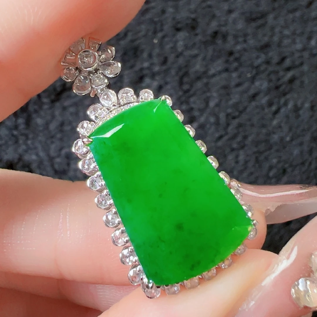 翡翠颈饰18K金镶嵌【福利款】签收后24小时鉴赏期