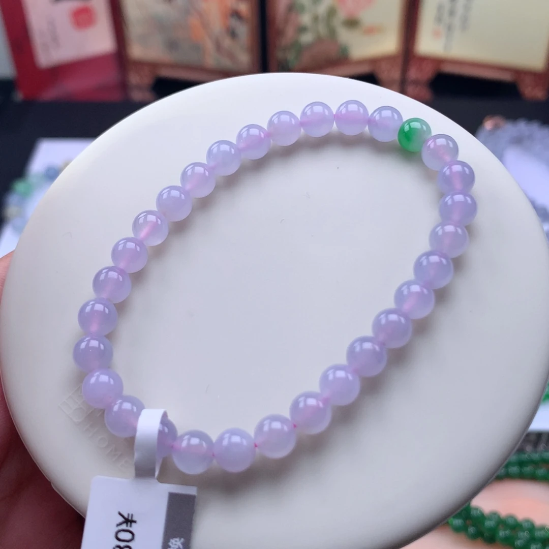 翡翠未镶嵌手链021