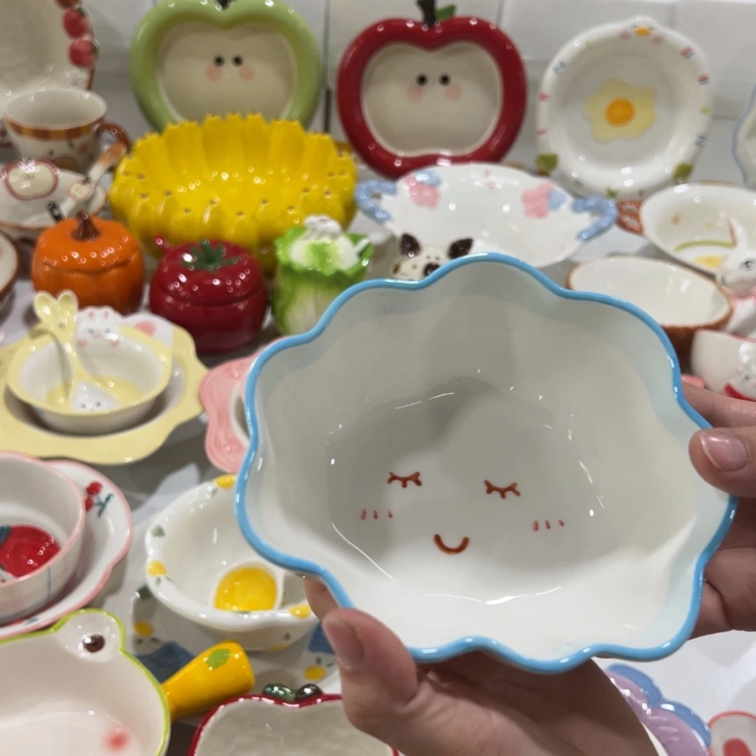 瓷高温陶瓷釉下彩正品！云朵
