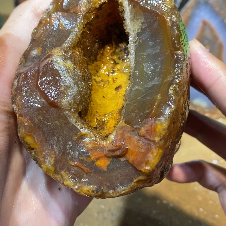 未镶嵌玛瑙/玉髓珠宝半成品
