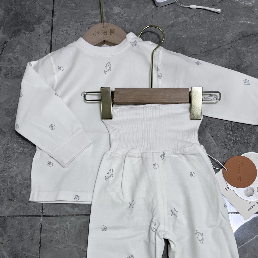 宝宝百百棉秋衣套