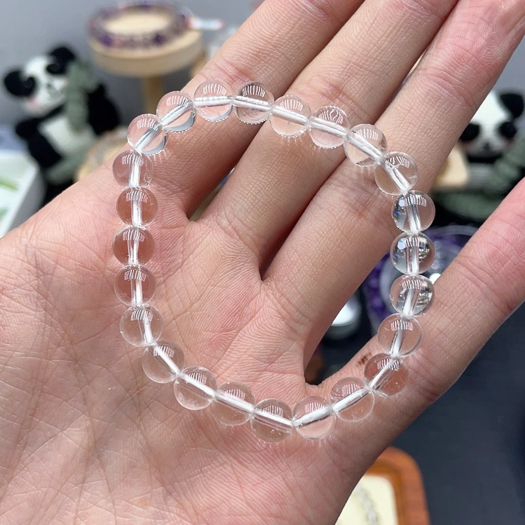 水晶手链未镶嵌白水晶