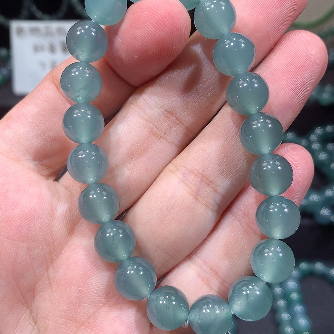 未镶嵌手链翡翠天然a货翡翠手串9.8