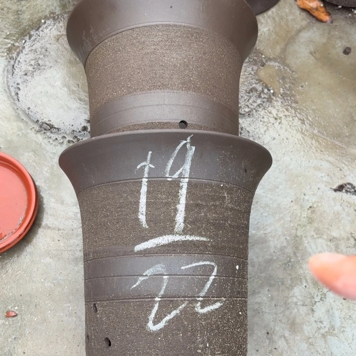 紫砂花盆紫砂的花
