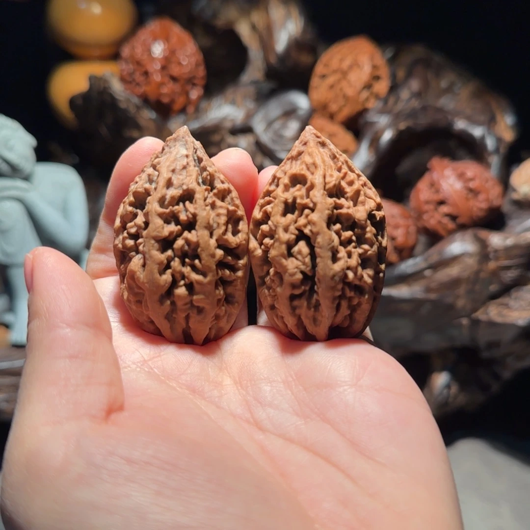 文玩核桃把件肉丸30