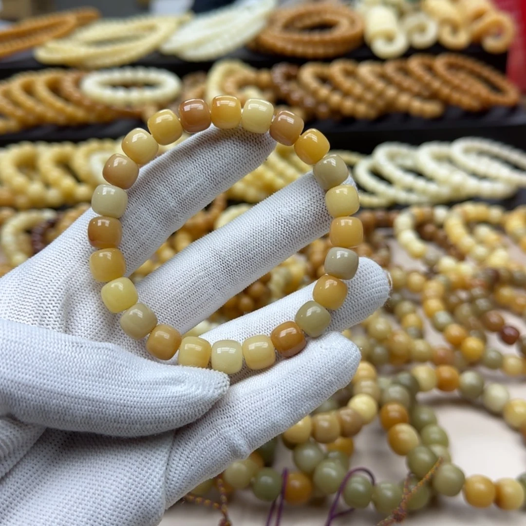 手串菩提根/象牙果9.10 5年 鬼工