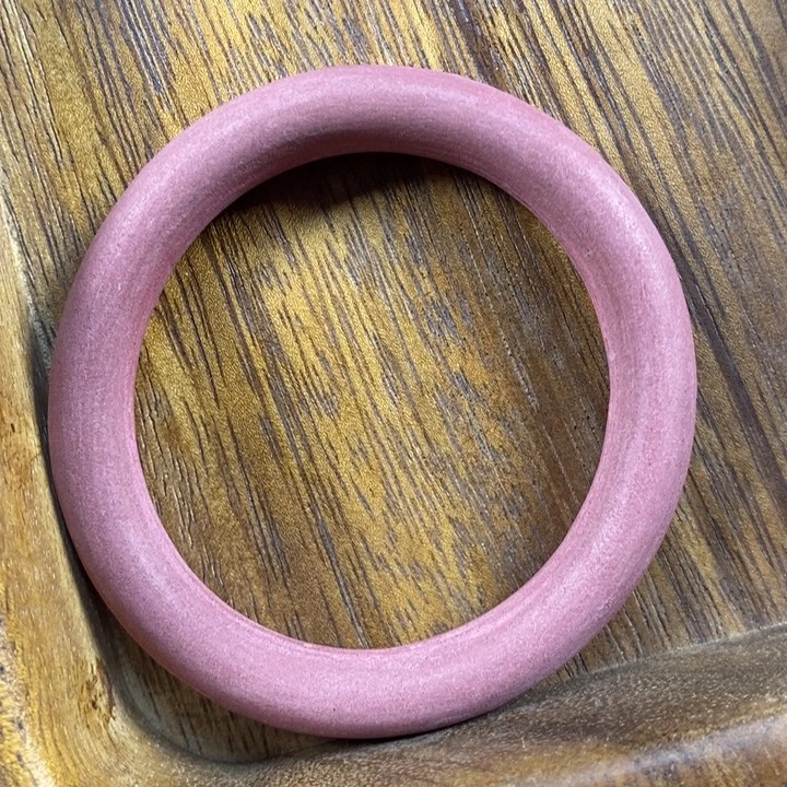 泥塑玫瑰手镯成品（拍下备注圈口58/59/60）