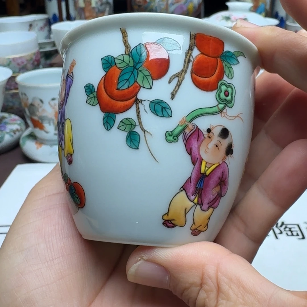 景德镇手工手绘展示