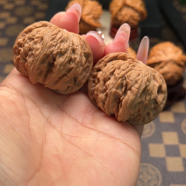 核桃41磨盘文玩核桃