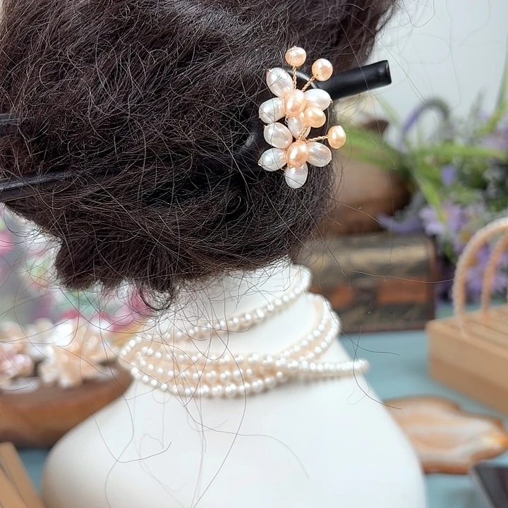 发饰未镶嵌淡水珍珠