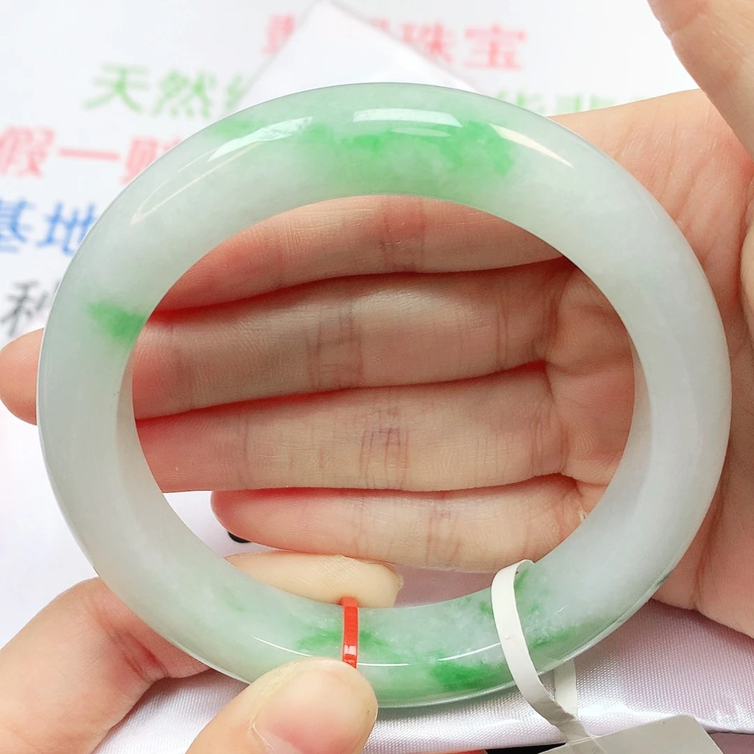 翡翠未镶嵌手镯翡翠手镯60