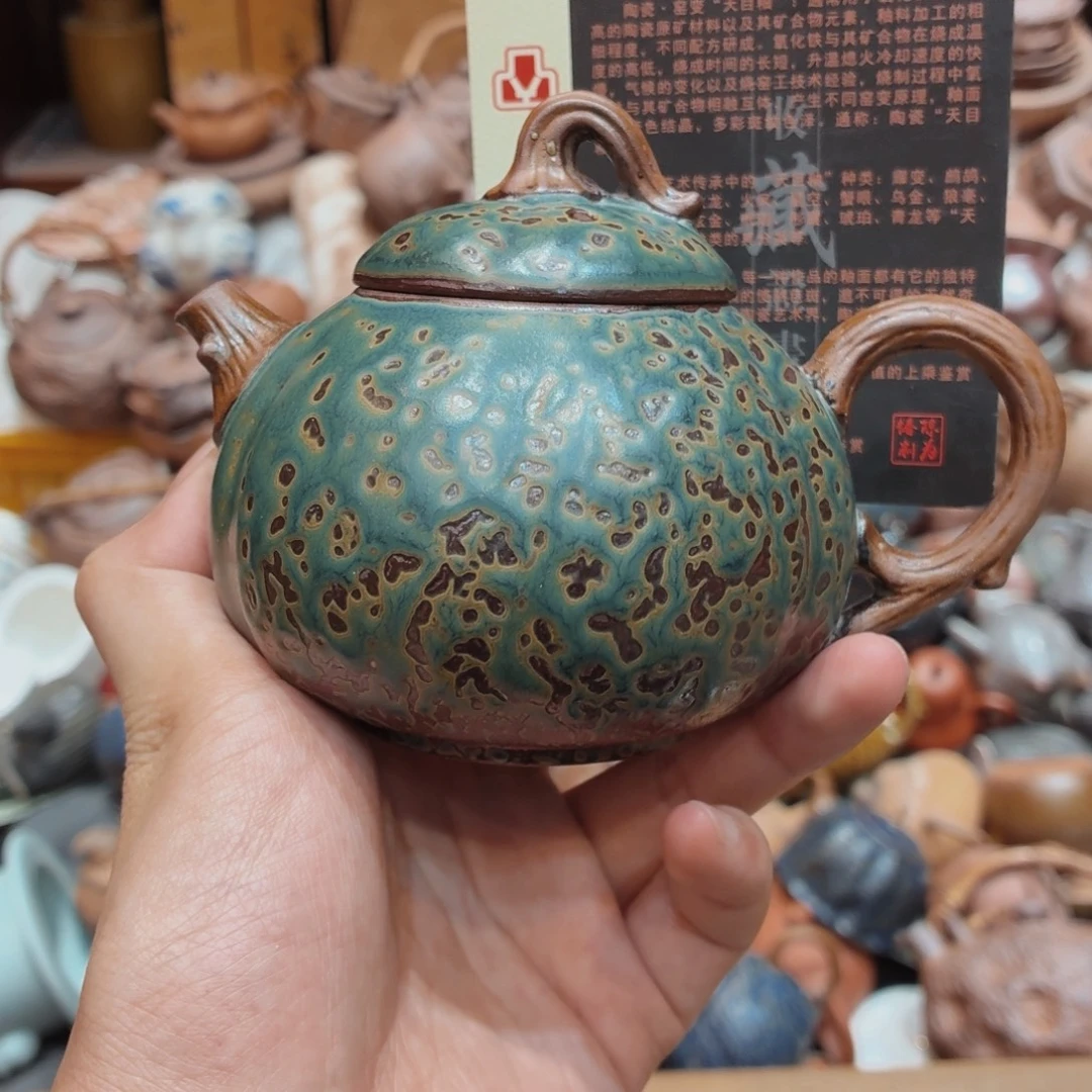 天****柴烧老岩泥高温茶器皿
