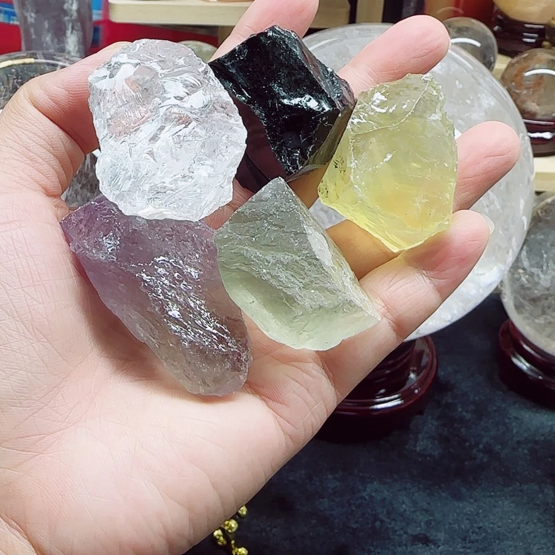 未镶嵌珠宝半成品水晶天然