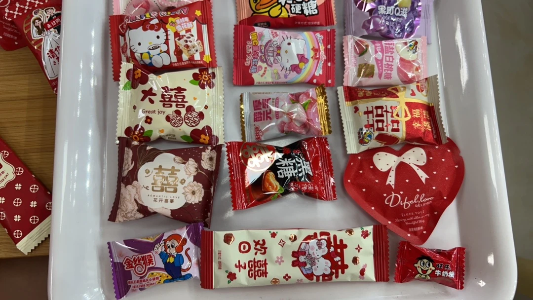 喜糖试吃30颗喜糖不重复