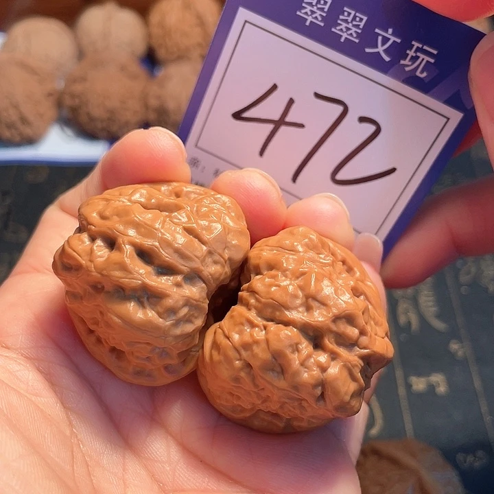 文玩核桃把件472号蛙蛙3.8尺