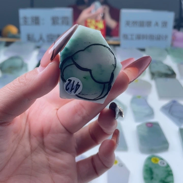 未镶嵌定制翡翠翡翠挂件定制