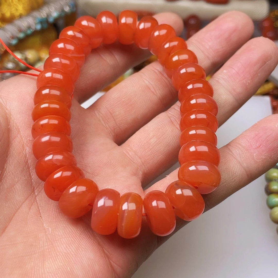 玛瑙/玉髓手链未镶嵌她48224