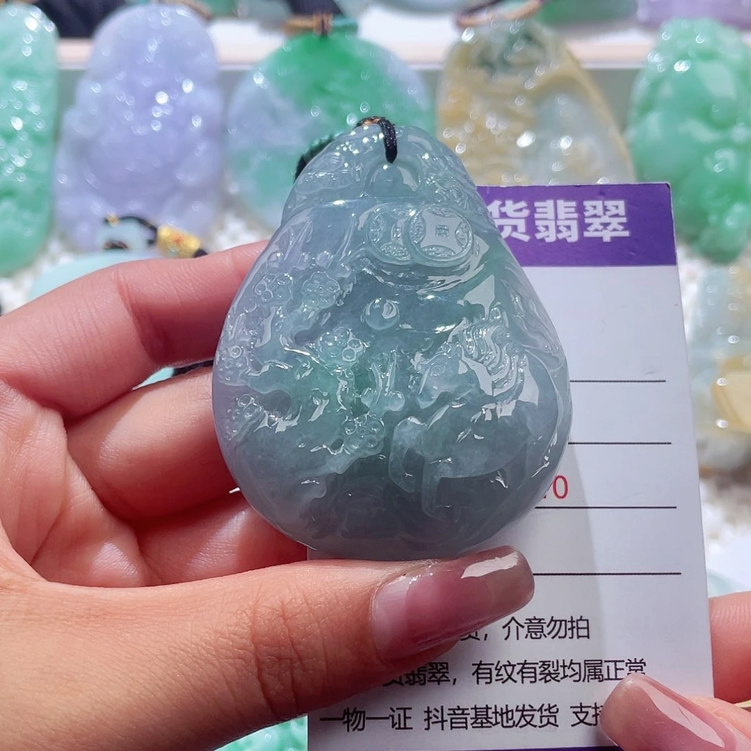 颈饰未镶嵌翡翠翡翠