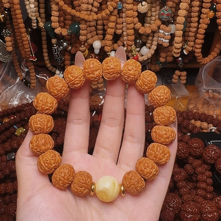 金刚菩提手串15六瓣单圈手串