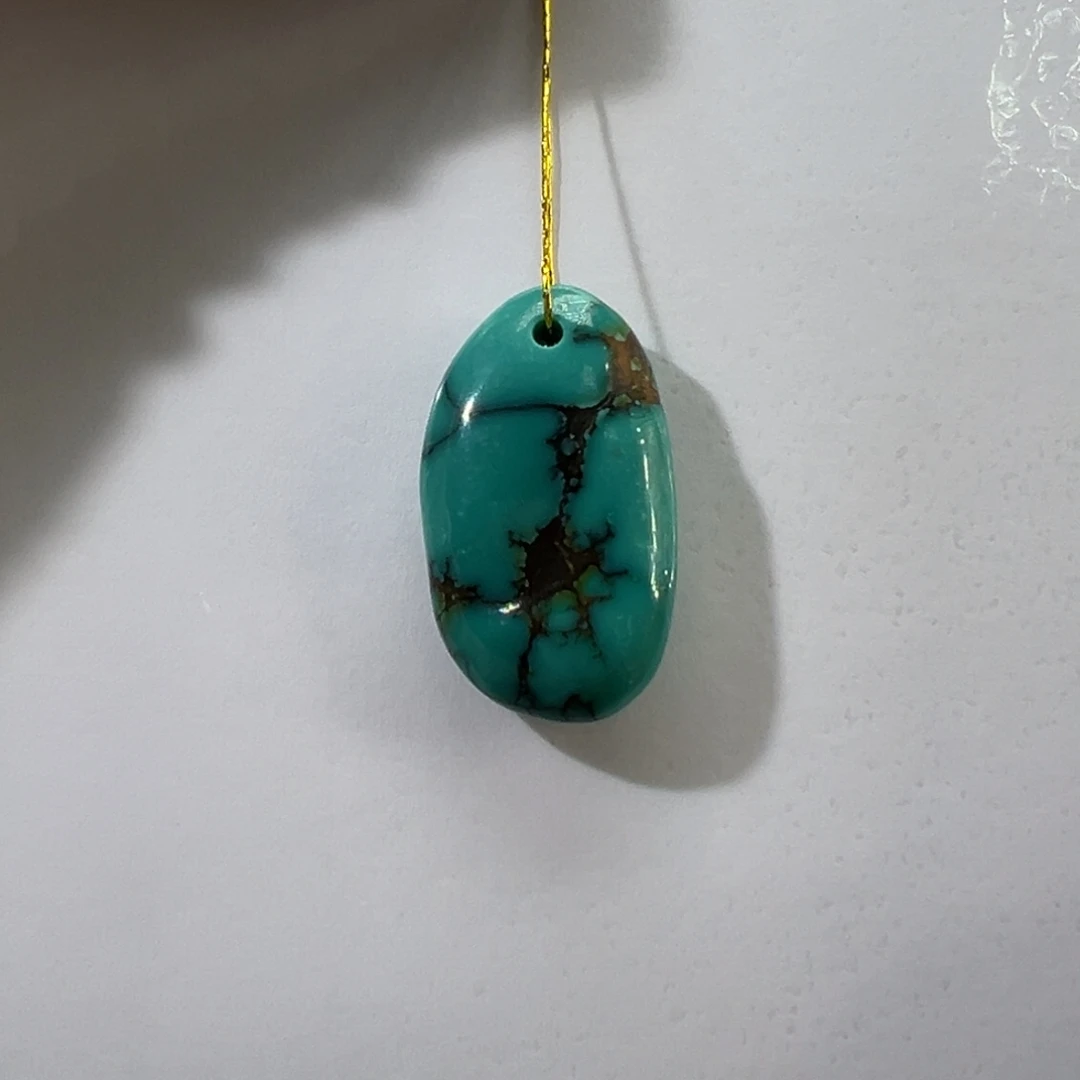 绿松石未镶嵌挂件