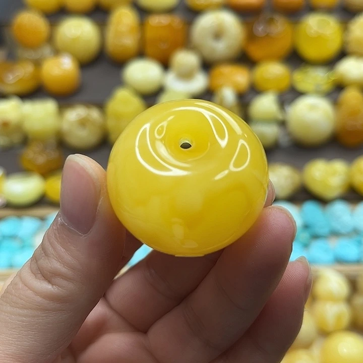 蜜蜡未镶嵌套链公主扣