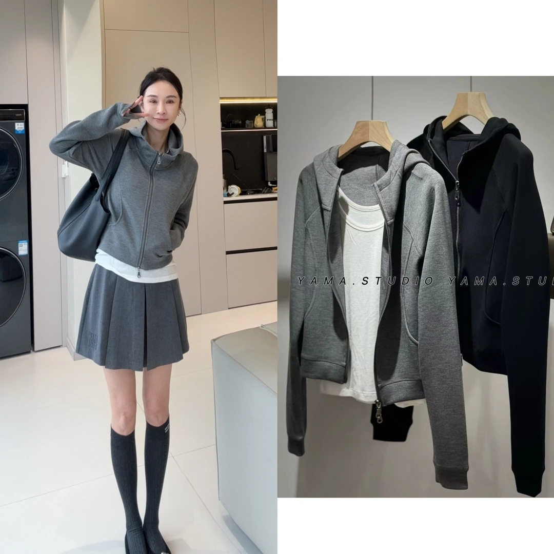 【小雨推荐】2025年新款时尚修身运动显瘦休闲上衣