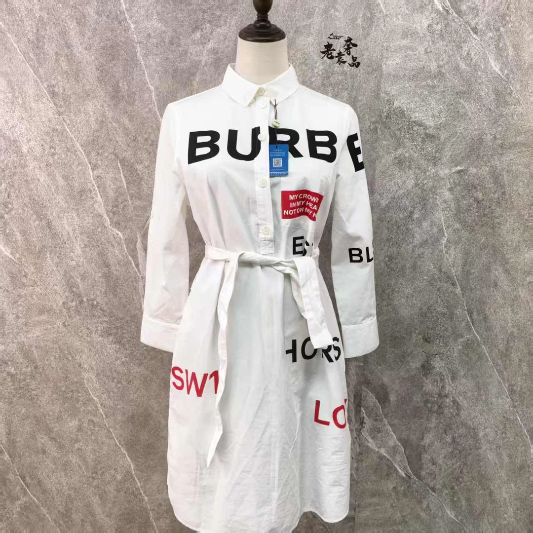 99新 BURBERRY/博柏利  海囤Q/巴宝莉裙子/uk8码/ys38737