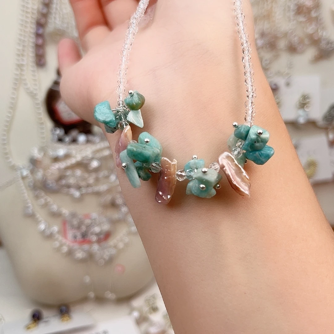 淡水珍珠未镶嵌颈饰