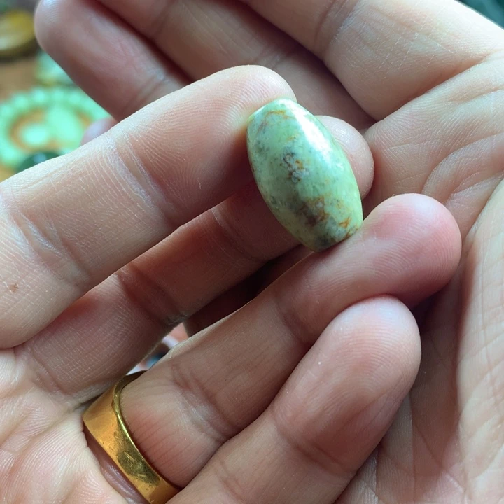 岫岩河磨玉（透闪石质玉）吊坠未镶嵌