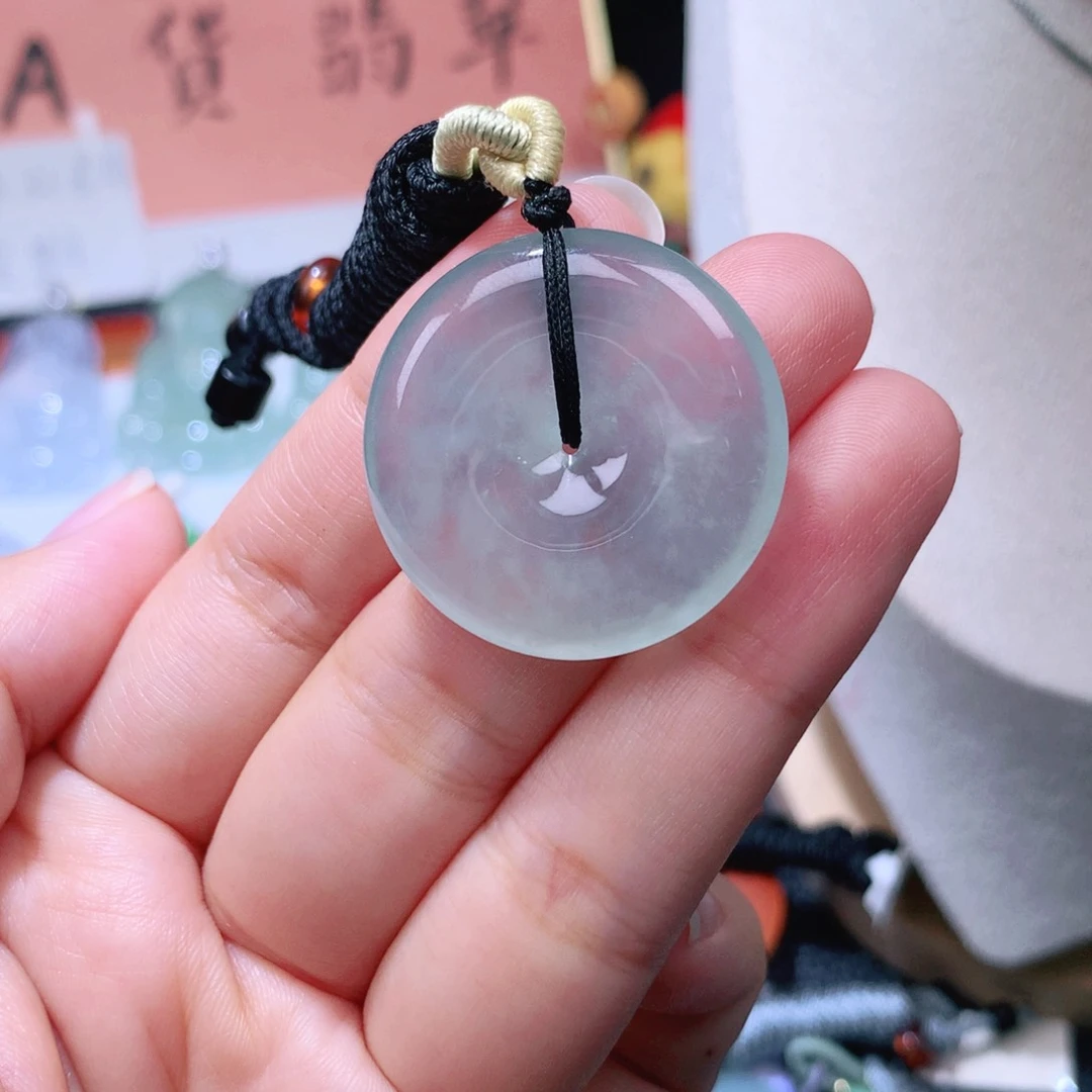 颈饰未镶嵌翡翠扣子30.5*5.5