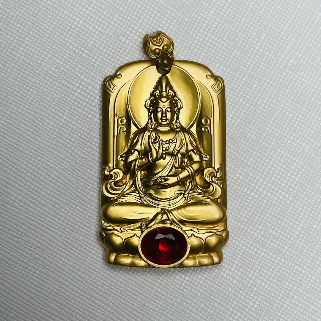 【誉青甄选】F471-1观音牌吊坠多样性发一件