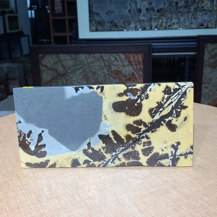 广西国画石摆件，观赏收藏