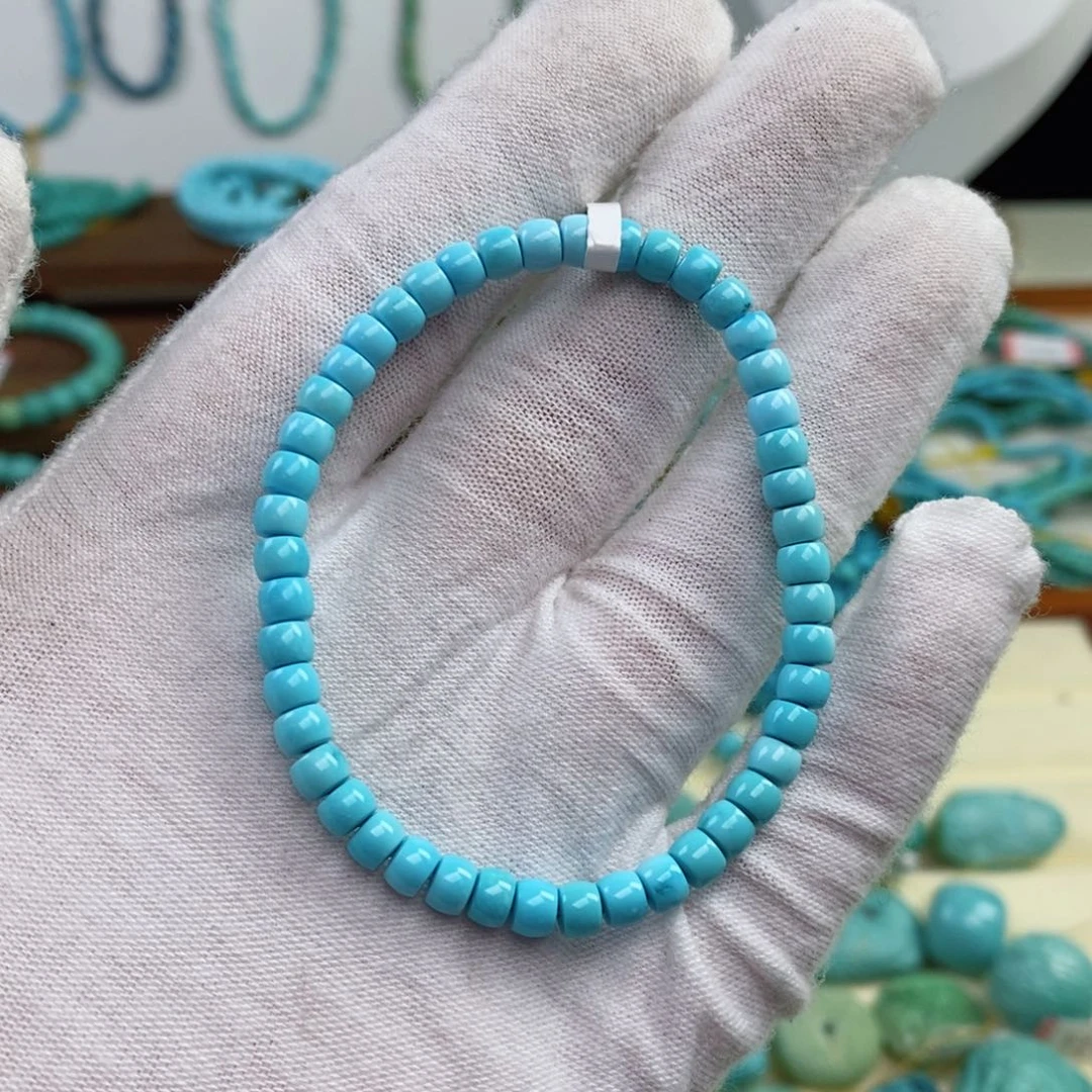 未镶嵌绿松石手串