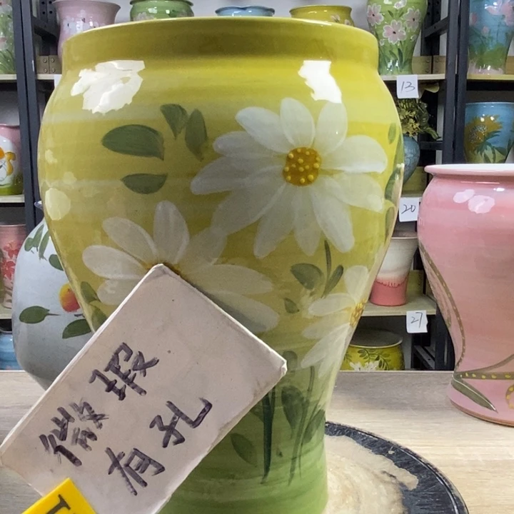 景德镇高温陶瓷花盆