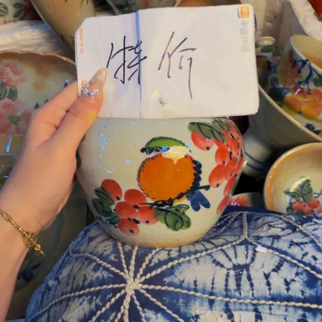 瓷片景德镇陶瓷手工手绘