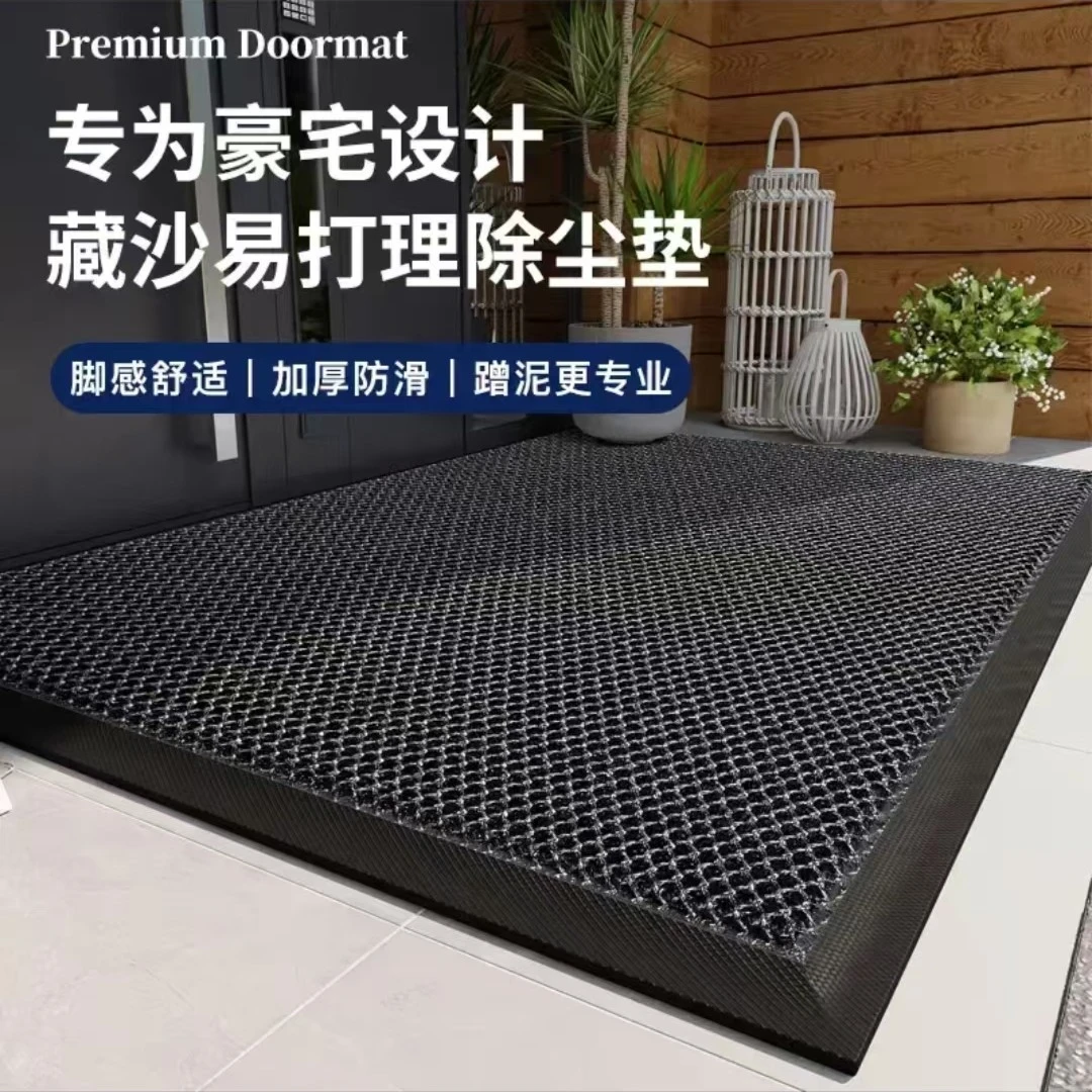 尼龙丝弹力入户门地垫进门脚垫别墅门防滑脚垫大门口商用加厚除尘