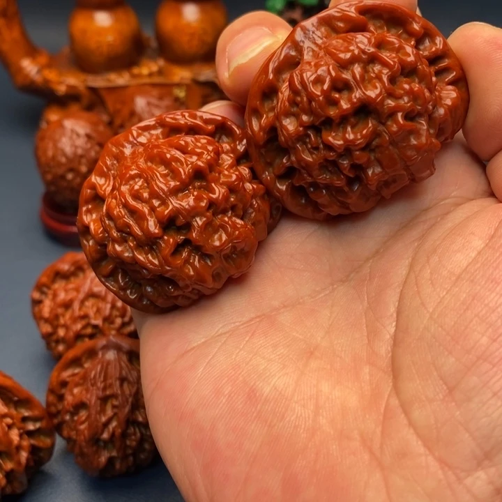 文玩核桃把件官帽3