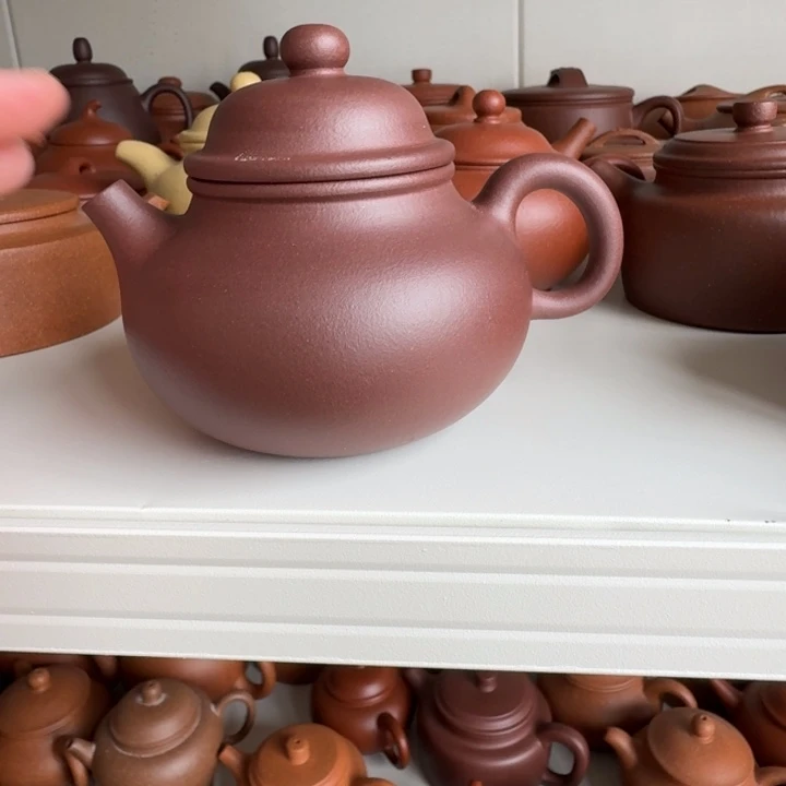 茶杯紫砂台子底槽清容天200cc