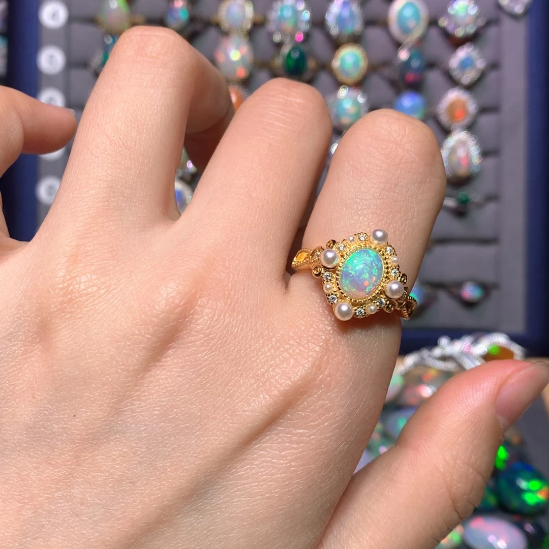 欧泊银S925镶嵌吊坠款式用****2