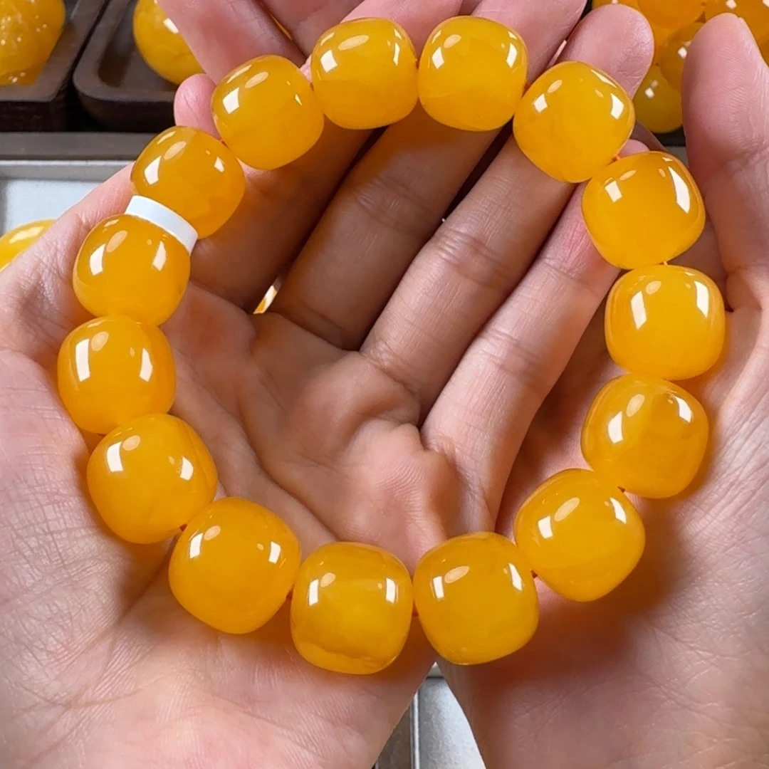 s***哥蜜蜡毛衣链未镶嵌