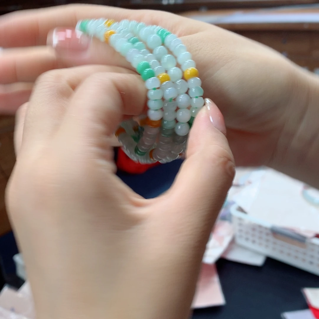 未镶嵌手链翡翠多样性发1