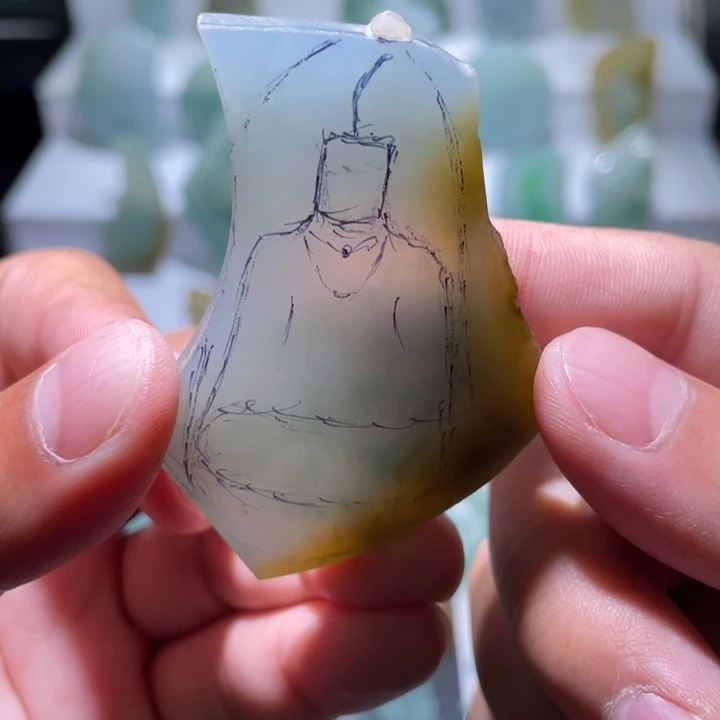 未镶嵌定制翡翠包工