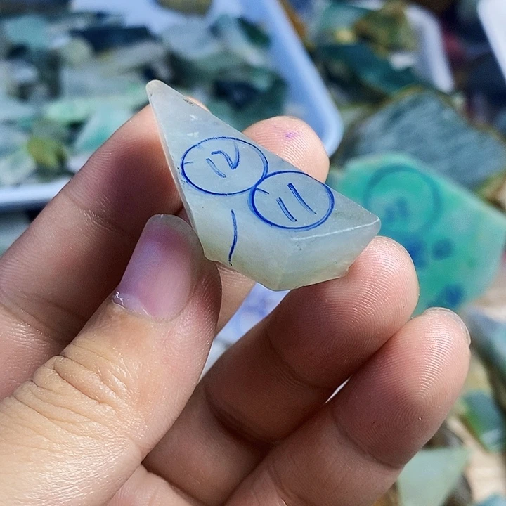 散珠翡翠天然翡翠A货挂件