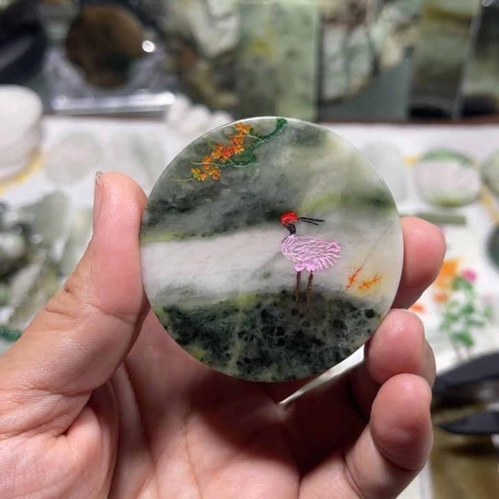 未镶嵌独山玉颈饰