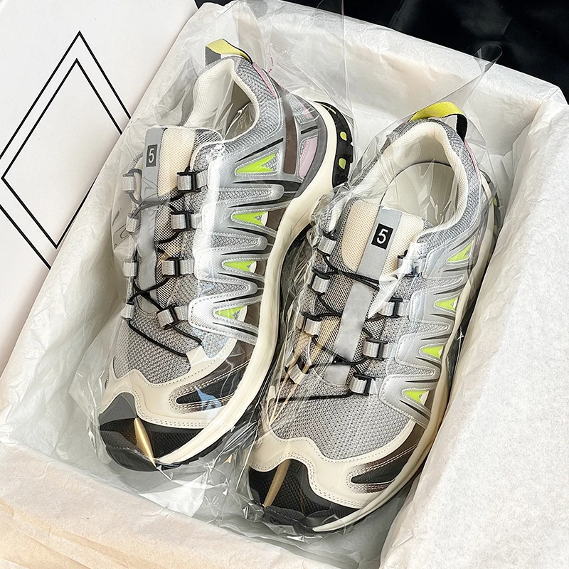 XT-Quest户外登山鞋男女款秋季新款老爹鞋运动休闲透气越野徒步鞋