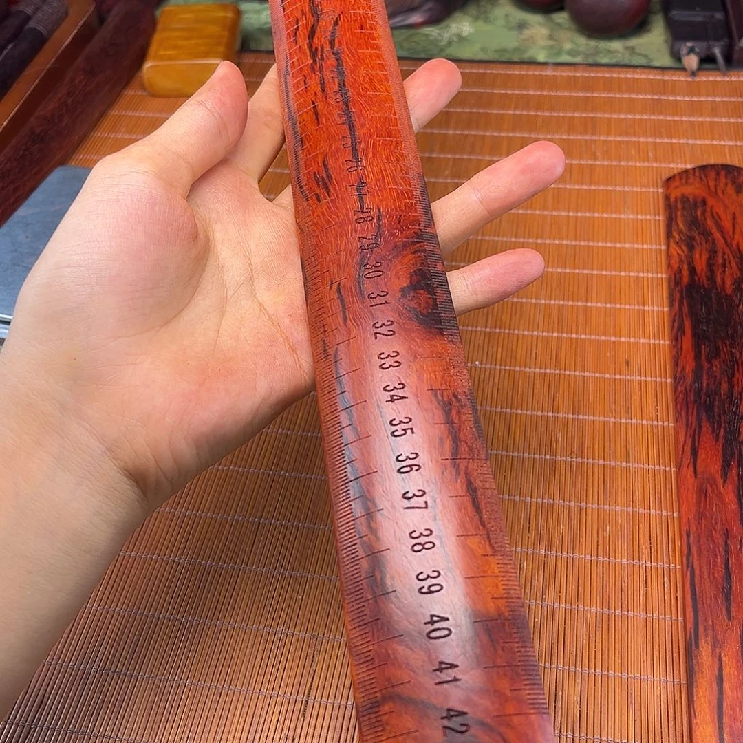 用***8檀香紫檀（小叶紫檀）戒尺印度小叶紫檀