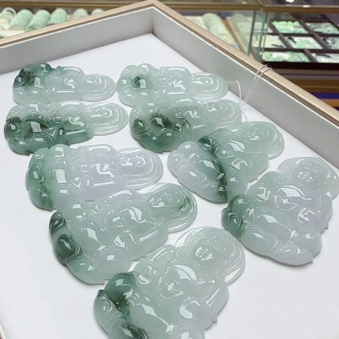 颈饰未镶嵌翡翠多样性发其一